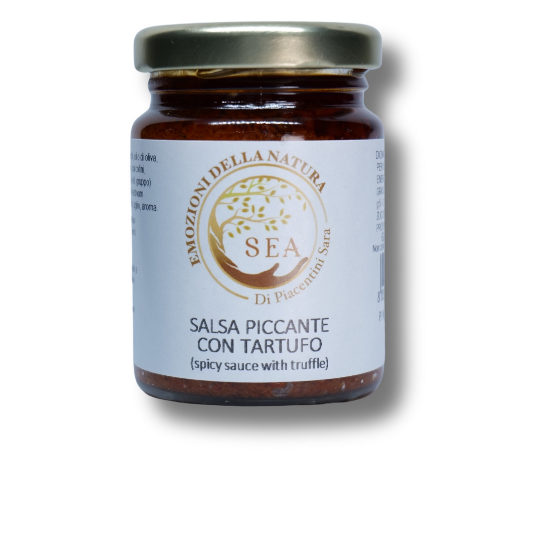 salsa piccante con tartufo