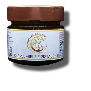 crema miele e pistacchio